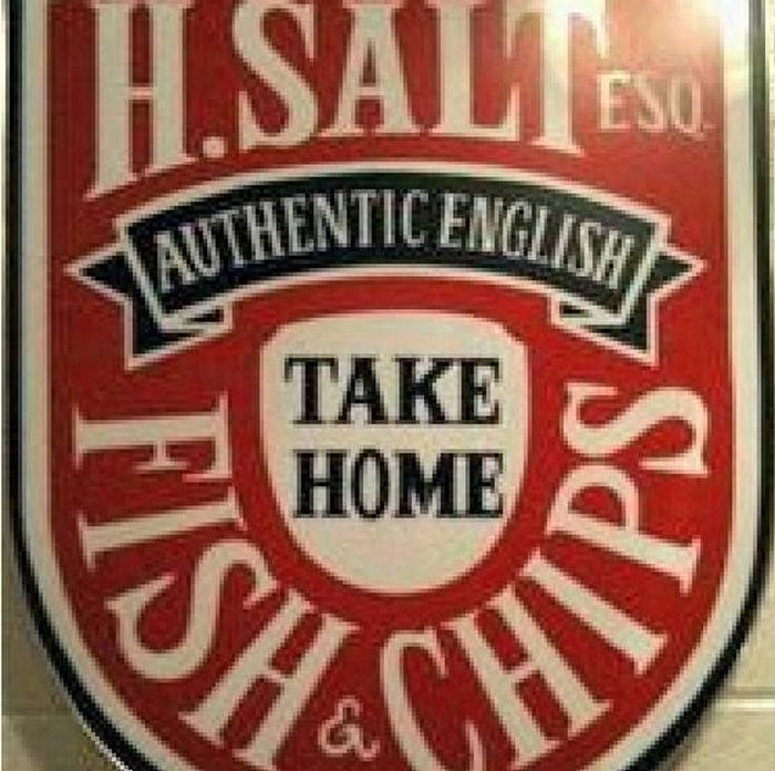 H Salt Fish & Chips (H. Salt Esq. Fish & Chips) - Some Typical Examples Of H Salt Motif